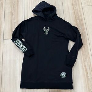 Pro Standard Black Bucks Sweatshirt Dress
